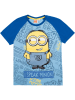 Minions Koszulka "Minions" w kolorze niebieskim