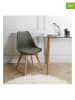 chairs for all 2er-Set: Esszimmerstühle in Khaki - (B)46 x (H)86,5 x (T)52 cm