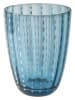 Villa d´Este 6-delige set: glazen "Kalahari" blauw/groen - 300 ml