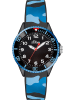 S. Oliver Kwartshorloge blauw/zwart