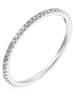 ATELIER DU DIAMANT Witgouden ring "Belle alliance tour complet" met diamanten