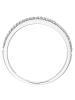 DIAMANTA Witgouden ring "Alliance granite" met diamanten