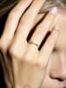 DIAMANTA Weißgold-Ring "Pure" mit Diamant