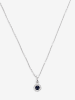 ATELIER DU DIAMANT Złota zawieszka "Précieux Saphir" z diamentami