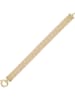 L instant d Or Gold-Armkette "Maille Plate"