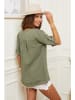 Le Monde du Lin Leinen-Bluse in Oliv