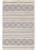 freundin HOME COLLECTION Indoor-/ Outdoor-Teppich "Safi" in Creme/ Grau