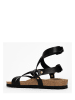 Sunbay Sandały "Elorza" w kolorze czarnym