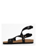 Sunbay Sandały "Elorza" w kolorze czarnym