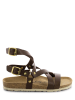 Sunbay Leder-Sandalen "Elorza" in Braun
