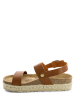 Sunbay Leren sandalen "Tucupita" lichtbruin