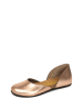 Comfortfusse Leren ballerina's roségoudkleurig