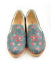 Goby Ballerinas in Blau/ Rot