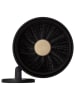 Tiger Toiletborstelgarnituur "Tune" zwart/goudkleurig - (B)9,6 x (H)38,2 cm