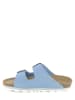 BAYTON Leder-Pantoletten "Benalla" in Hellblau
