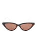 adidas Damskie okulary przeciwsłoneczne w kolorze złoto-brązowym