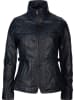 7eleven Lederjacke "Sissy" in Dunkelblau