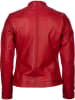 7eleven Skórzana kurtka "Stylla" w kolorze czerwonym