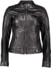7eleven Lederjacke "Sarra" in Schwarz