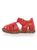 Naturino Leder-Halbsandalen in Rot