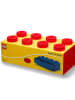 LEGO Pojemnik "Brick 8" w kolorze czerwonym z szufladami - 32 x 16 x 12 cm
