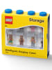 LEGO Pojemnik w kolorze niebieskim na figurki - 19,1 x 18,4 x 4,7 cm