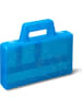 LEGO Walizka "Case to go" w kolorze błękitnym z przegrodami - 19 x 3,5 x 16 cm