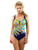 Verano Badpak donkerblauw/meerkleurig