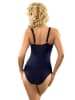 Verano Badpak donkerblauw/meerkleurig