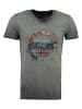 Geographical Norway Shirt "Jimpeach" in Grau