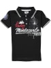 Geographical Norway Koszulka polo "Katche" w kolorze czarnym