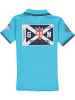 Geographical Norway Koszulka polo "Katche" w kolorze niebieskim