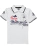 Geographical Norway Koszulka polo "Katche" w kolorze białym