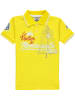 Geographical Norway Koszulka polo "Katche" w kolorze żółtym