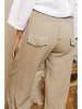 Lin Passion Leinen-Hose in Taupe