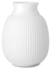 LYNGBY Vase "Curve" in Weiß - (H)13 cm