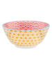 Björn 6-delige set: ontbijtkommen "Color" rood/geel/lichtblauw - Ø 15 cm
