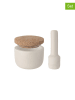 BergHOFF 2tlg. Set: Mörser in Beige - (H)3 x Ø 11 cm