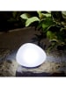 lumisky Dekoracyjna lampa solarna LED "Solenzara" w kolorze białym - wys. 6 x  Ø 5 cm