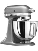 KitchenAid Küchenmaschine "Artisan" in Silber - 4,8 l