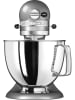 KitchenAid Küchenmaschine "Artisan" in Silber - 4,8 l