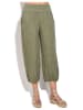 Le Jardin du Lin Leinen-Hose in Khaki