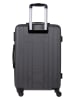 Pierre Cardin Hardcase-trolley donkergrijs - (B)40,5 x (H)60 x (D)25 cm