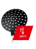 Silit  Łyżka cedzakowa "Classic Line" w kolorze srebrno-antracytowym - dł. 33 cm