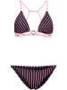 Chiemsee Bikini "Solinas" in Schwarz/ Pink