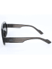 adidas Damen-Sonnenbrille in Transparent-Schwarz/ Grau