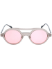 adidas Damen-Sonnenbrille in Beige-Dunkelgrau/ Rosa