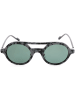 adidas Damskie okulary przeciwsłoneczne w kolorze czarno-szaro-zielonym