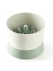 Lekué Groentenhakmolen wit/groen - (H)11,6 x Ø 11,4 cm