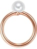 The Pacific Pearl Company Rosévergulde ring met parel